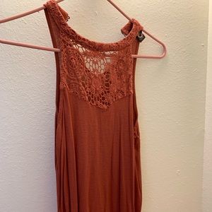 Lacey tank top